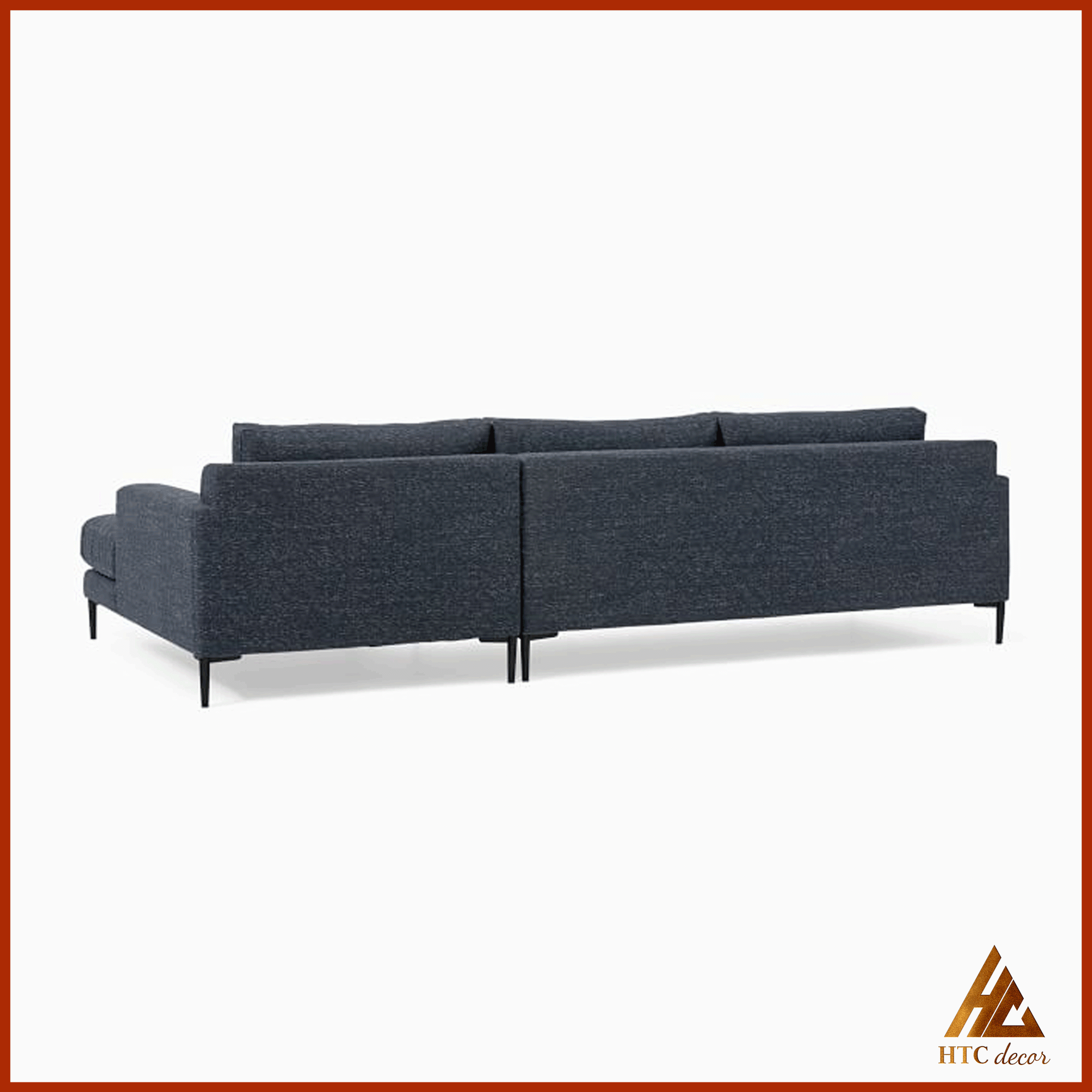 Ghế Sofa Góc L Harper Vải Bố